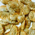 まお08's cooksnap of when they made 簡単！大葉とツナのサクサク★揚げ餃子.