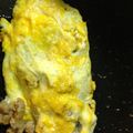 はりーC's cooksnap of when they made 残った餃子の具でちゃちゃっとオムレツ☆.