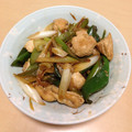まるこ♡'s cooksnap of when they made 鶏むね肉とネギの炒め物.