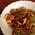 さんちま's cooksnap of when they made にんじんとピーマンの味噌玉炒め.