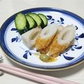 ぱふ♪'s cooksnap of when they made お刺身っぽい♪わさび醤油で生ちくわ.