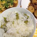charlie_b's cooksnap of when they made 炊飯器のお任せ！豆ごはん。.