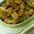 sasami51's cooksnap of when they made 豚肉と玉ねぎ、ピーマンのカレー風味炒め♪.