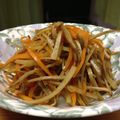 たくのお嫁さん's cooksnap of when they made きんぴらごぼう.