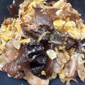 クック船長900's cooksnap of when they made キクラゲ卵炒め.