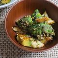 qyulove's cooksnap of when they made アボカドと竹輪の海苔胡麻炒め.