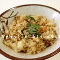 papikun's cooksnap of when they made 鮭フレーク＊海苔佃煮＊混ぜご飯.
