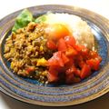 sacoママ's cooksnap of when they made 夏野菜入り塩こうじのタコライス.