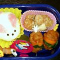 mama0808's cooksnap of when they made お弁当に♡ミートボールバーガー♡簡単♫.