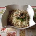 いっちゃんmm's cooksnap of when they made 冷たいうどん✿ささみと梅.