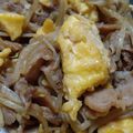 クックO6PZL9☆'s cooksnap of when they made もやしと豚肉のふんわり卵炒め.
