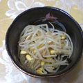 まみんちよ's cooksnap of when they made 豆もやしのナムル。.