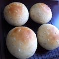 かしみく's cooksnap of when they made HBで(@_@)クルクル雑穀ごはんパン.
