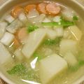 Kei's's cooksnap of when they made 蕪とベーコンの塩麹煮.