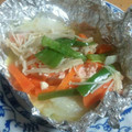 ふわふわしっかり's cooksnap of when they made 簡単♪鮭の味噌マヨホイル焼き.