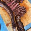 Moggieneko's cooksnap of when they made 最高に映える、バーベキューで肉塊ステーキ.