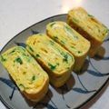 ゆみらんたん's cooksnap of when they made お弁当やおかずに^ ^ニラの中華風卵焼き.