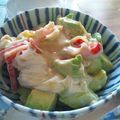 よっしゃん's cooksnap of when they made お肌喜ぶアボカドと湯葉の和風サラダ.