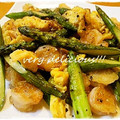 Ｔ，ＳＡＥＫＯ's cooksnap of when they made 海老とアスパラと卵の中華風炒め.