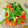nnhmla's cooksnap of when they made ほうれん草とトマトのおひたし♫.