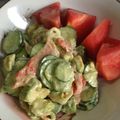 ハルリサ's cooksnap of when they made 簡単◎アボカドとカニかまのポン酢マヨ和え.