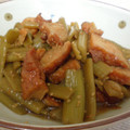 ナチクマ's cooksnap of when they made フキとさつま揚げのきんぴら.
