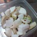 chiemake's cooksnap of when they made ◎パリパリ美味しい☆カブの塩漬け◎.
