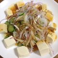 みかん由紀's cooksnap of when they made きゅうりと紫玉ねぎの冷奴.