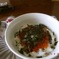 menfis25802580's cooksnap of when they made 豪華に＊いくら丼.