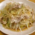 aoaichi's cooksnap of when they made 白菜ともやしと豚肉の蒸し煮.