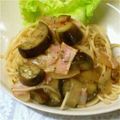 ﾋﾟｯﾁｮﾑ's cooksnap of when they made ナスとベーコンの和風スパゲティ.