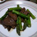 myd★k's cooksnap of when they made アスパラと牛肉のオイスターソース炒め.