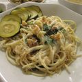 miyuki12's cooksnap of when they made 梅シラスパスタ.