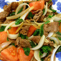 fukudoru's cooksnap of when they made 牛肉とほうれん草の炒め☆すき焼き風味.