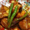 clayon's cooksnap of when they made ＊鶏肉とナスの味噌にんにく炒め＊.