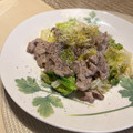 umizarusuki's cooksnap of when they made 材料2つ☆豚こまキャベツの簡単旨塩炒め。.