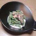 cest's cooksnap of when they made ★スナップえんどうのおかかマヨ和え★.