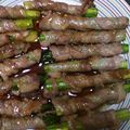 myd★k's cooksnap of when they made アスパラの豚肉巻き炒め.