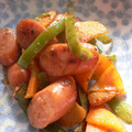 きみ子's cooksnap of when they made ✿ソーセージとピーマンの❀カレー炒め✿.