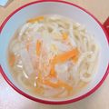 ふらふらふらっと's cooksnap of when they made キャベツとにんじんの卵とじうどん.