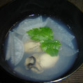 まゆひろ's cooksnap of when they made 牡蠣と大根のお吸い物.