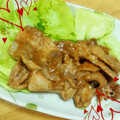 すみれあいす's cooksnap of when they made 豚肉のマヨネーズ生姜焼き.