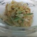 shiorri's cooksnap of when they made きゅうりとツナのナムル.