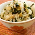 kogomaru's cooksnap of when they made 新鮮な大根葉が手に入ったら　菜飯を作ろう.