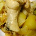 がききっき's cooksnap of when they made じゃがいも＆野菜~*キムチ煮.