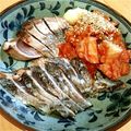 おおたち's cooksnap of when they made かつおのたたき、キムチ乗せ.
