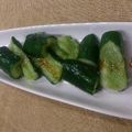 ノワコ's cooksnap of when they made キュウリの梅昆布茶漬け.