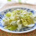 さとみわ's cooksnap of when they made 簡単ヘルシー♪レタスとジャコの炒め物☆.