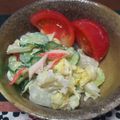 かあたらあ's cooksnap of when they made キャベツのカニ風味サラダ（●＾o＾●）.