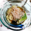ＴＯＭＯＷＡＴ's cooksnap of when they made 焼きナスとほうれん草のおひたし.